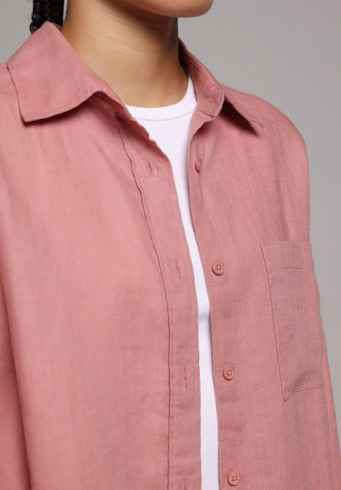 Camasa Roz Deschis Femei [4]