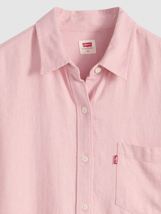 Camasa Roz Relaxed Femei [6]