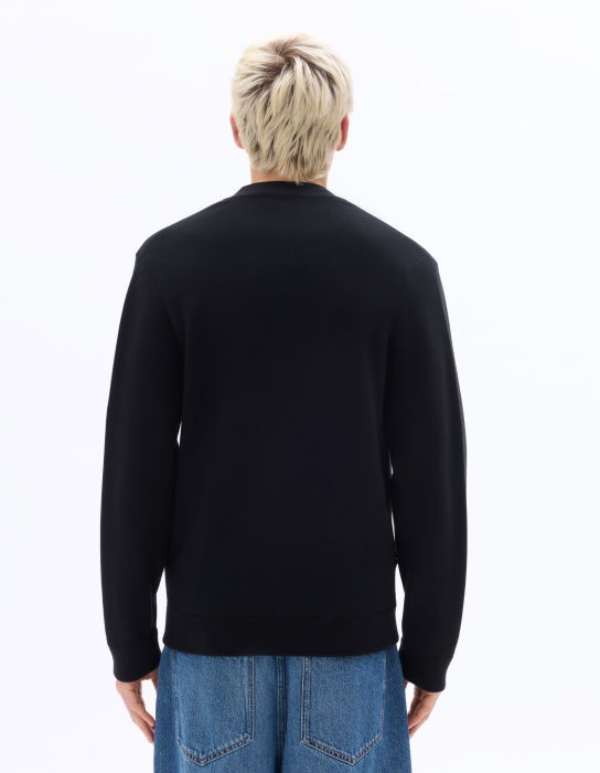 Cardigan Negru Regular Barbati [3]