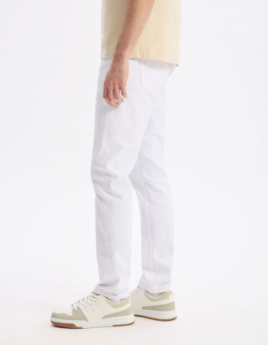 Celio Blugi Albi Bottom Barbati - 99 Lei [5]