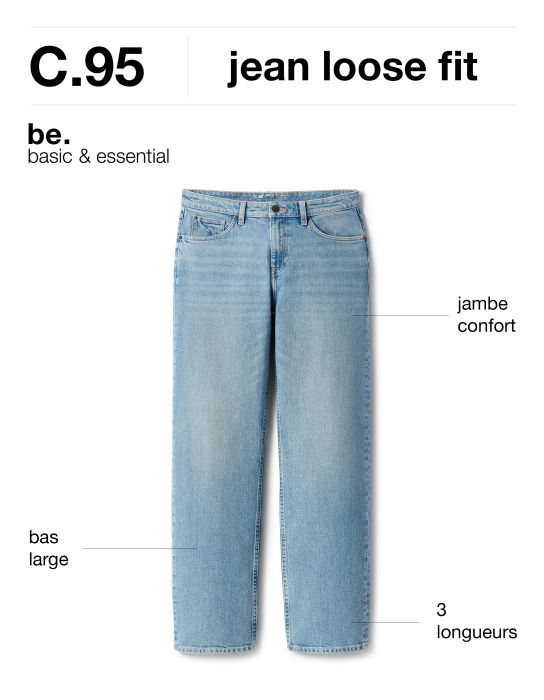 Celio Blugi Albastri Bottom Loose Barbati [8]