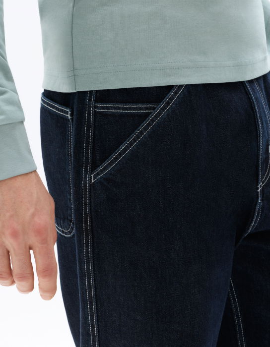 Celio Blugi Indigo Bottom Baggy Barbati [3]