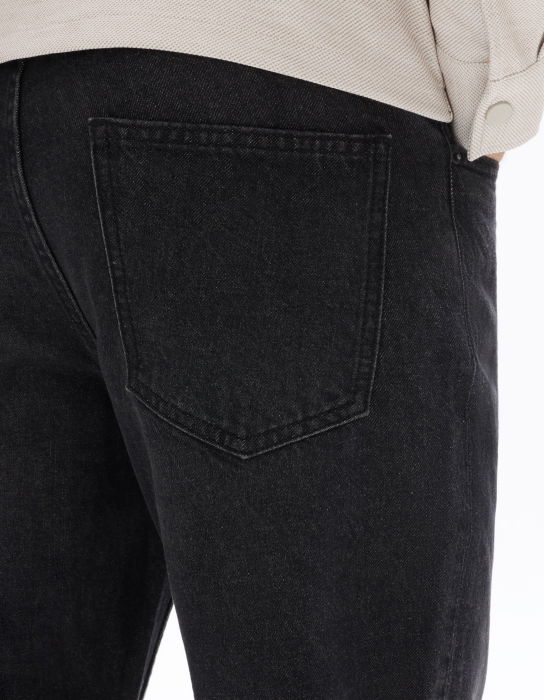 Celio Blugi Negri Bottom Loose Barbati [5]