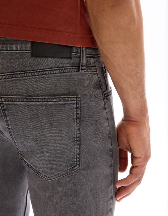 Celio Blugi Gri Deschis C25 Slim Barbati [5]