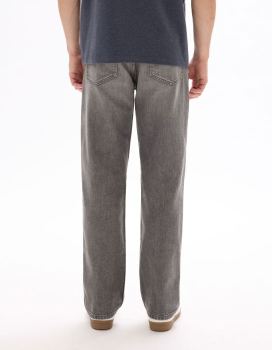 Celio Blugi Gri Inchis Bottom Loose Barbati [3]