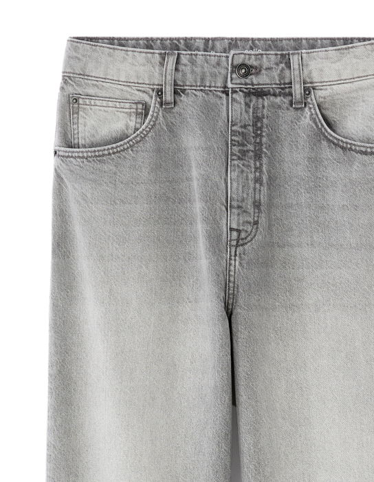 Celio Blugi Gri Deschis Bottom Barbati [6]