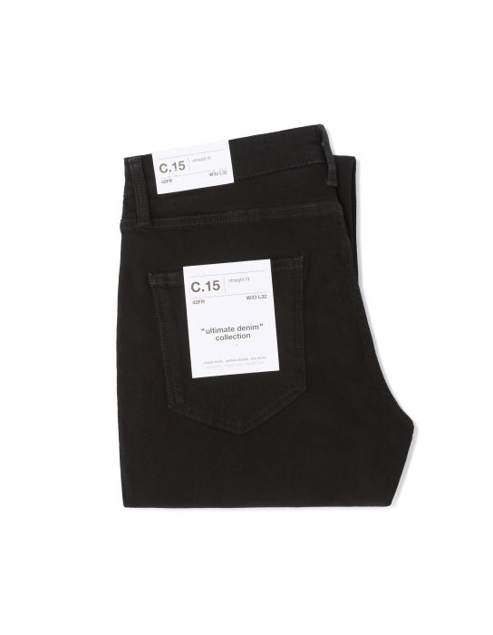 Celio Blugi Negri Bottom Straight Barbati [7]