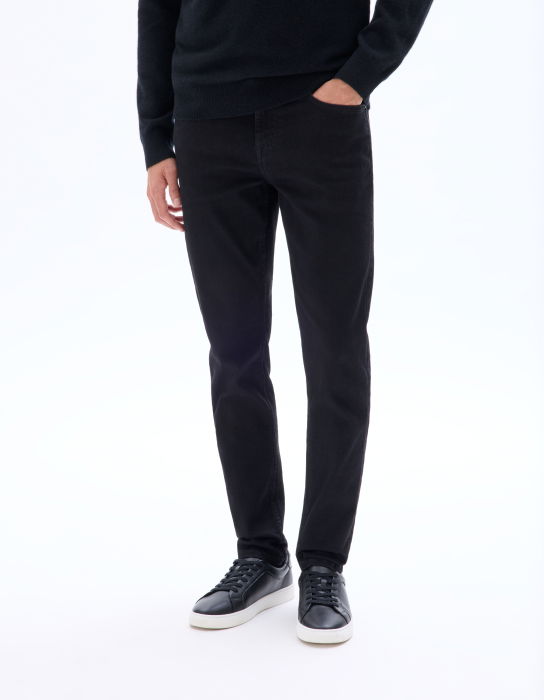 Celio Blugi Negri Bottom Slim Barbati [2]