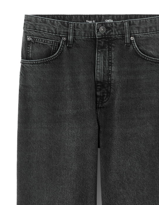 Celio Blugi Gri Inchis Bottom Barbati [6]