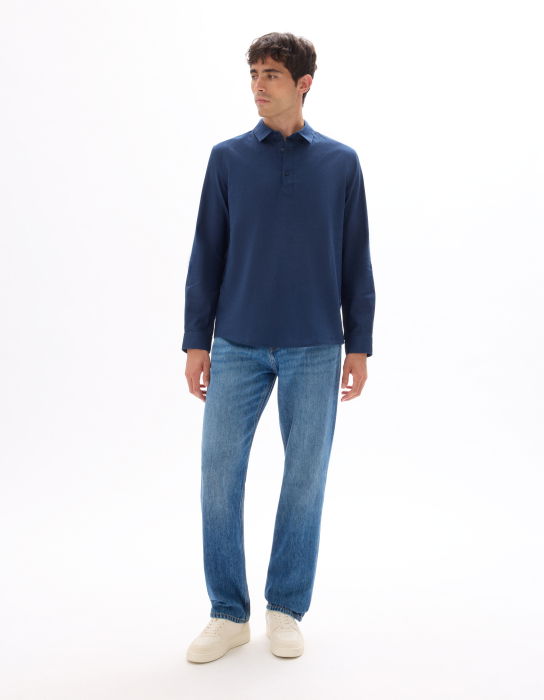 Celio Blugi Albastri Bottom Barbati [1]