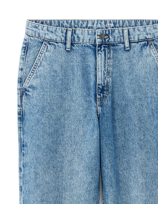 Celio Blugi Albastri Bottom Barbati [6]