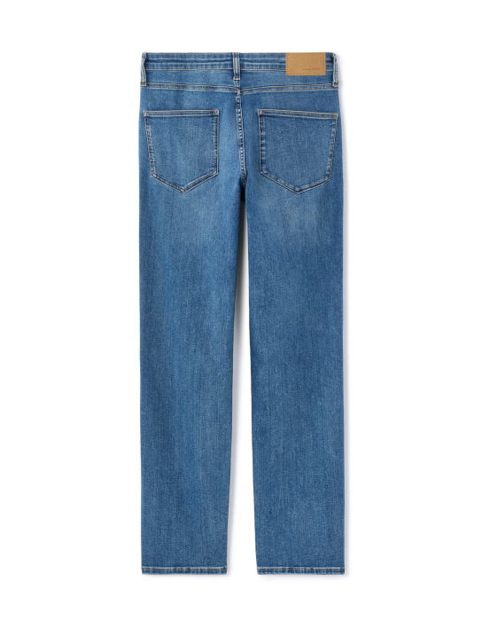 Celio Blugi Albastri Bottom Straight Barbati [6]