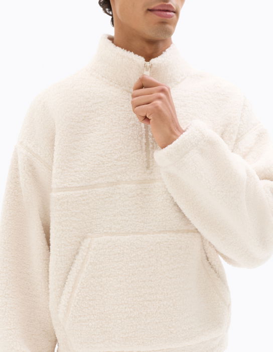 Celio Мужской Свитшот Цвет Слоновой Кости  [4]