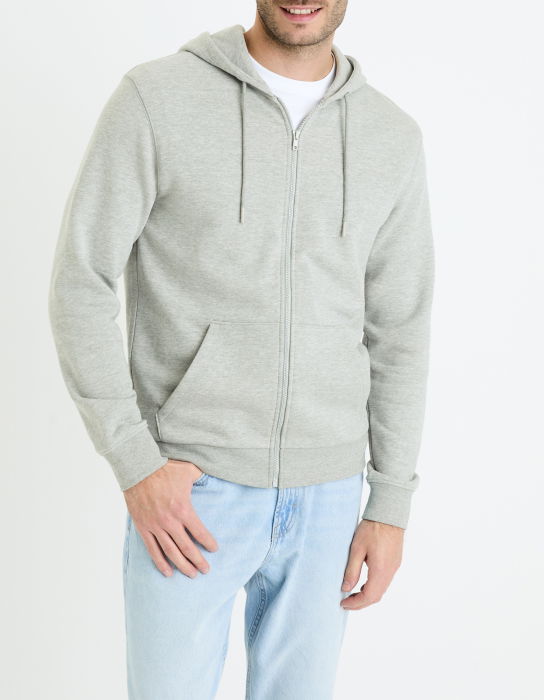 Celio Мужской Свитшот Светло-Серый Regular [3]