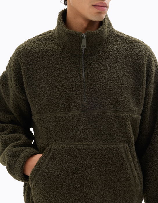 Celio Мужской Свитшот Хаки  [4]