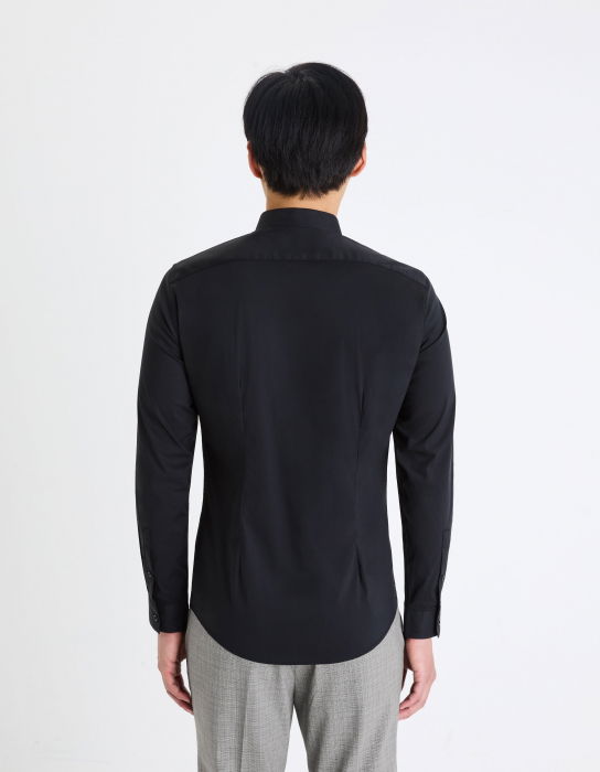Celio Camasa Neagra Extra Slim Barbati [2]