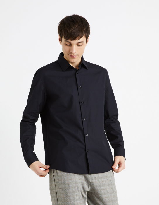 Celio Camasa Neagra Regular Barbati [3]