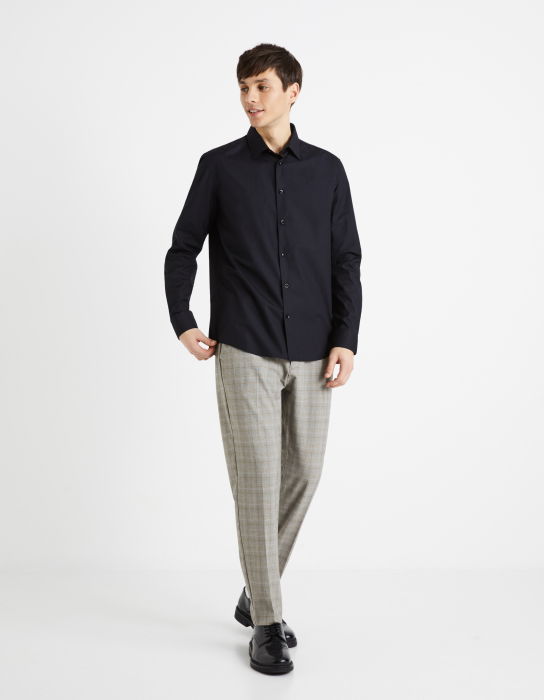 Celio Camasa Neagra Regular Barbati [1]