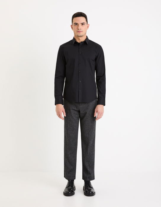 Celio Camasa Neagra Regular Barbati [1]