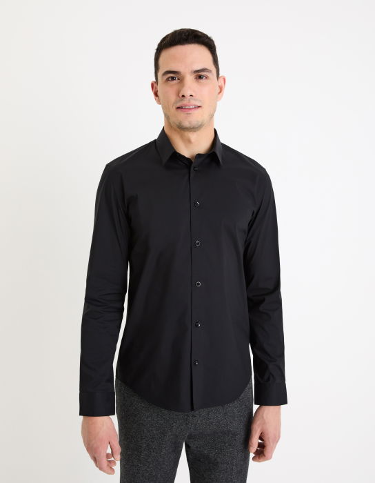 Celio Camasa Neagra Regular Barbati [3]