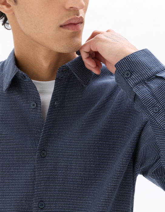 Celio Camasa Navy Regular Barbati [3]