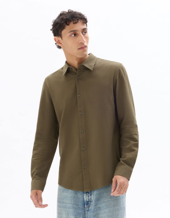 Celio Camasa Haki Regular Barbati [2]