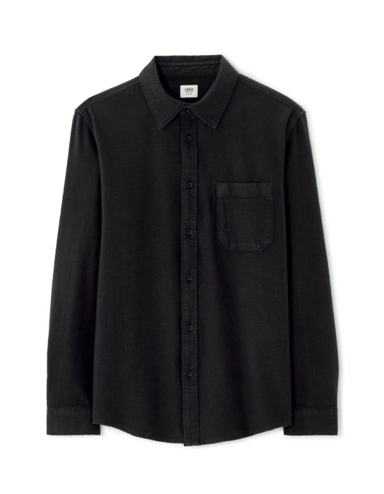 Celio Camasa Neagra Regular Barbati [6]