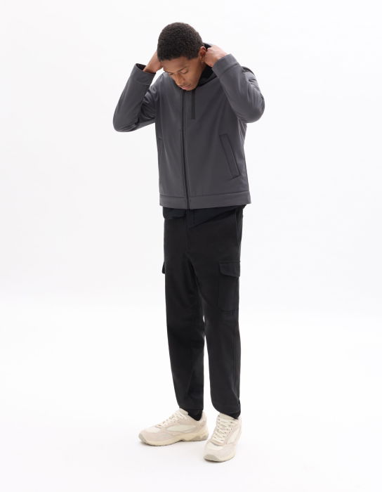 Celio Мужская Куртка Светло-Серая  [2]