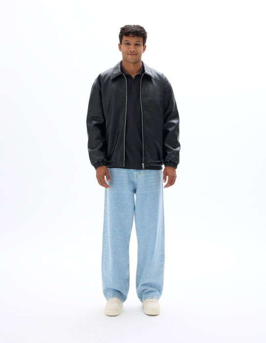 Celio Мужская Куртка Чёрная  [2]