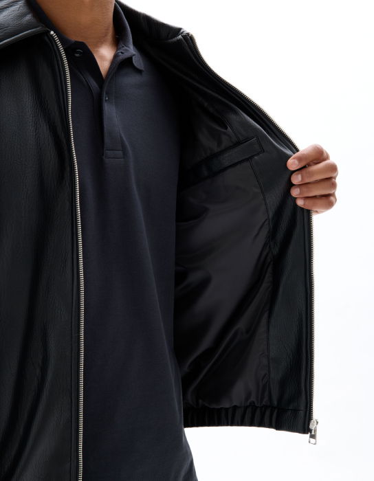 Celio Мужская Куртка Чёрная  [4]