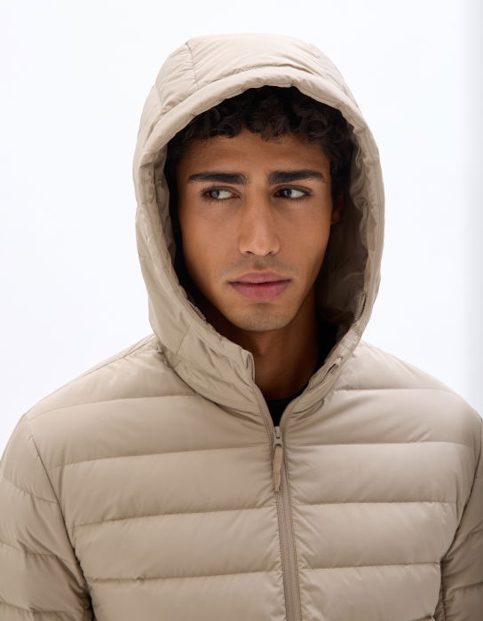 Celio Мужская Куртка Бежевый  [5]