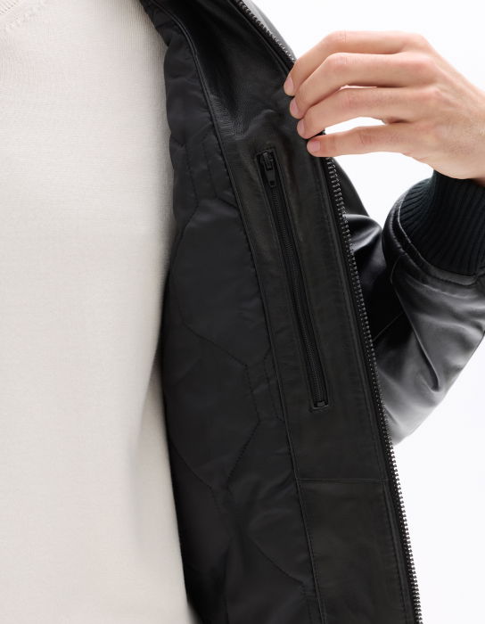 Celio Мужская Куртка Черный  [5]