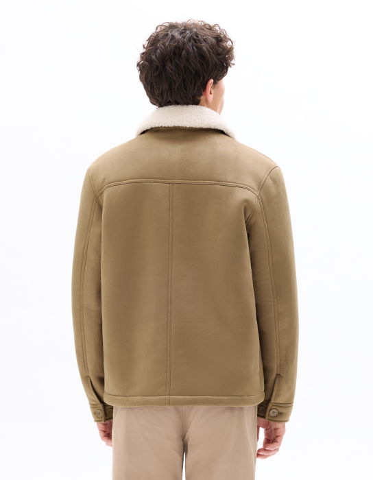 Celio Мужская Куртка Серо-Коричневый  [3]