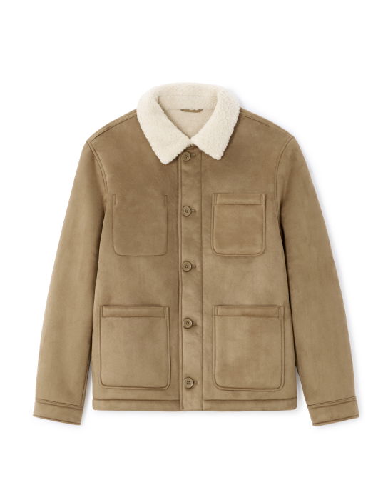 Celio Мужская Куртка Серо-Коричневый  [6]