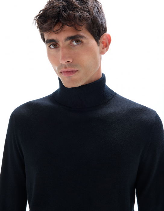 Celio Мужская Водолазка Чёрная  [5]