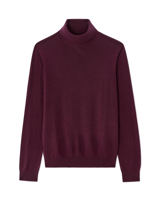 Celio Мужская Водолазка Бордовый  [5]