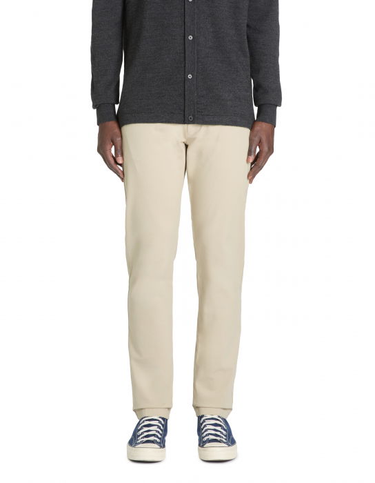 Celio Pantaloni Bej Slim Barbati [3]