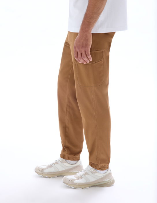 Celio Pantaloni Maro Straight Barbati [4]