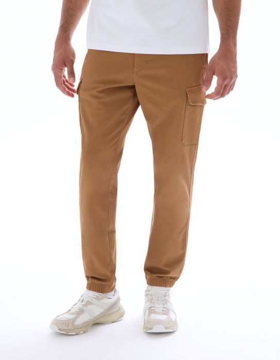 Celio Pantaloni Maro Straight Barbati [2]