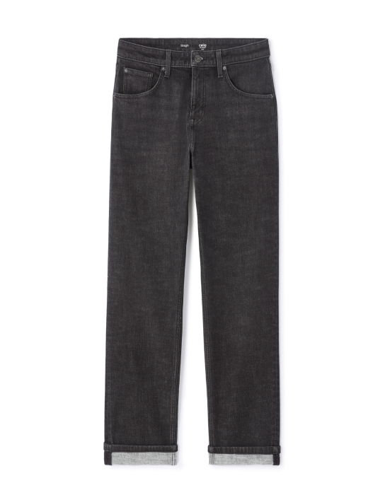 Celio Мужские Брюки Темно-Серые Straight [7]