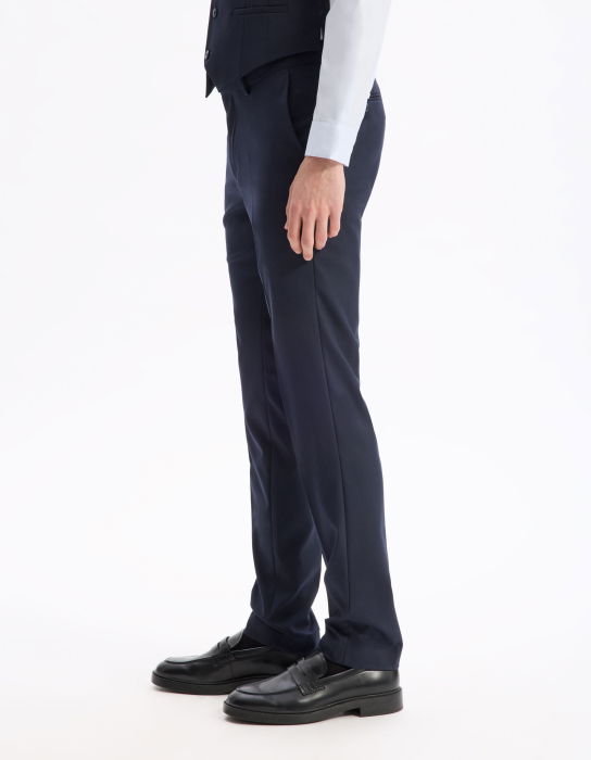 Celio Мужские Брюки Темно-Синие Slim [4]