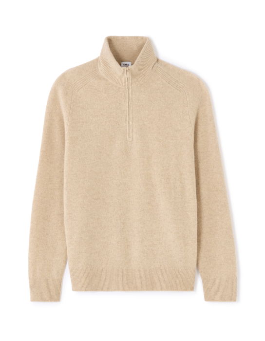 Celio Мужской Свитер Бежевый  [5]