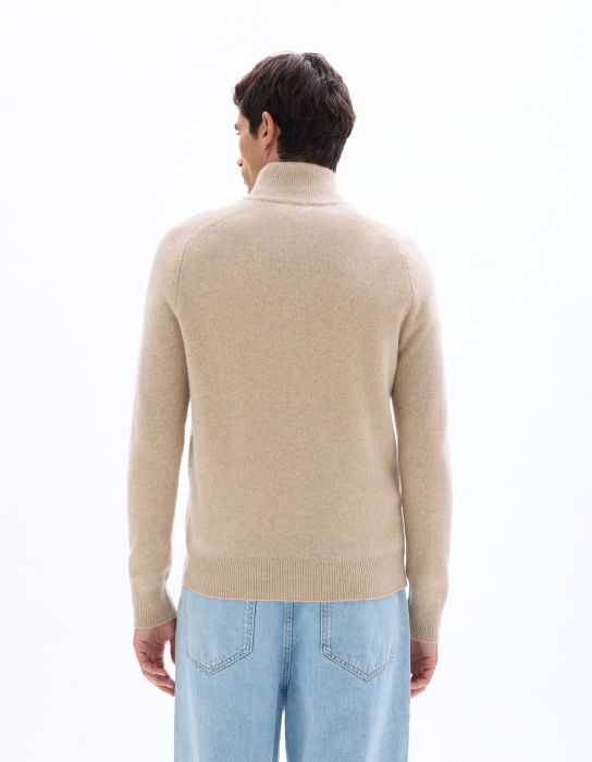 Celio Мужской Свитер Бежевый  [3]