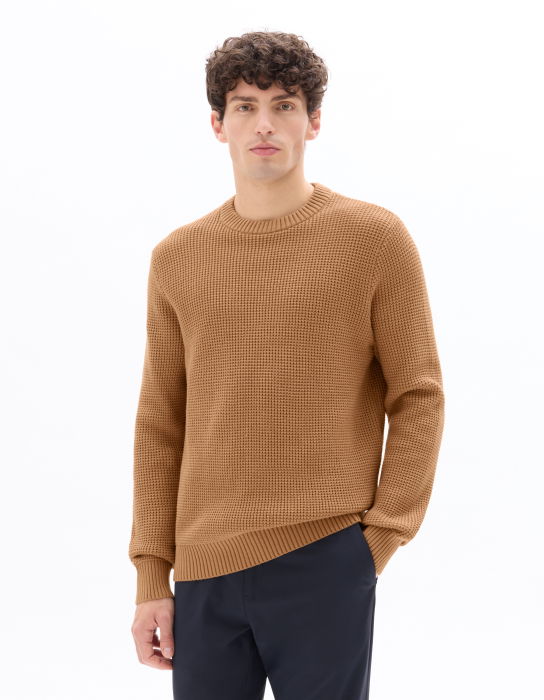 Celio Мужской Свитер Светло-Коричневый  [2]