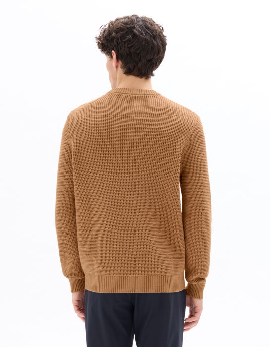 Celio Мужской Свитер Светло-Коричневый  [3]