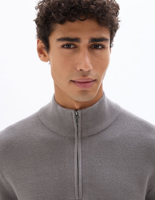 Celio Мужской Свитер Серый  [4]