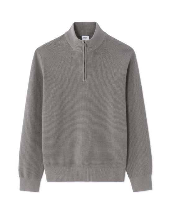 Celio Мужской Свитер Серый  [5]