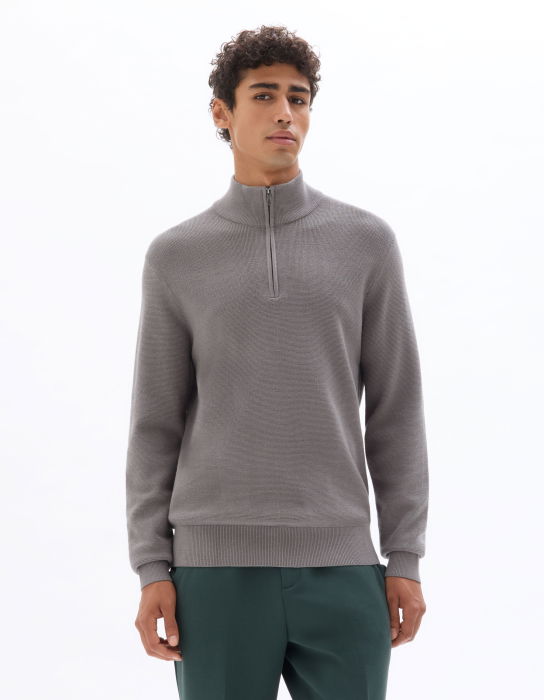 Celio Мужской Свитер Серый  [2]