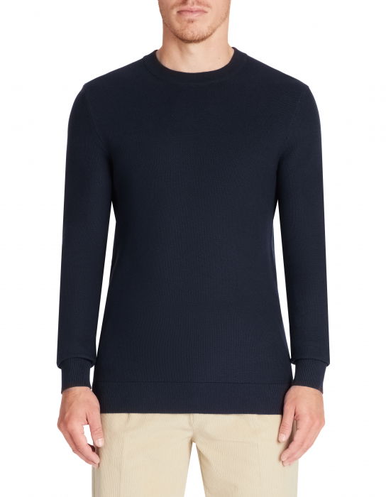 Celio Pulover Navy Slim Barbati [3]