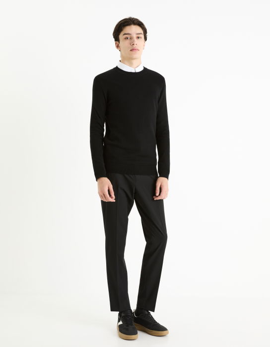 Celio Pulover Negru Slim Barbati [1]